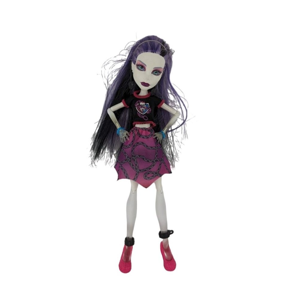 Monster High Ghoul Spirit Spectra Vondergeist (2013) #BDF10 Shoes Earrings - Picture 2 of 6